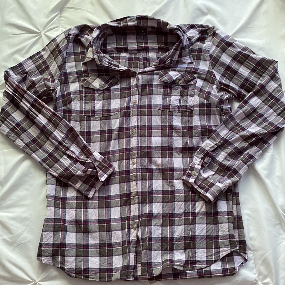 Button Down Lightweight Top